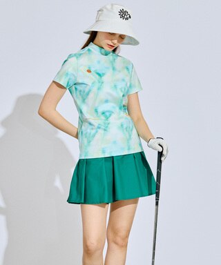 PWCIRCULUS,ピーダブ,PW,ゴルフウエア,モックネック,おススメ,LEDIES,WOMENS,2025春夏,新作ウエア,ポケットモック