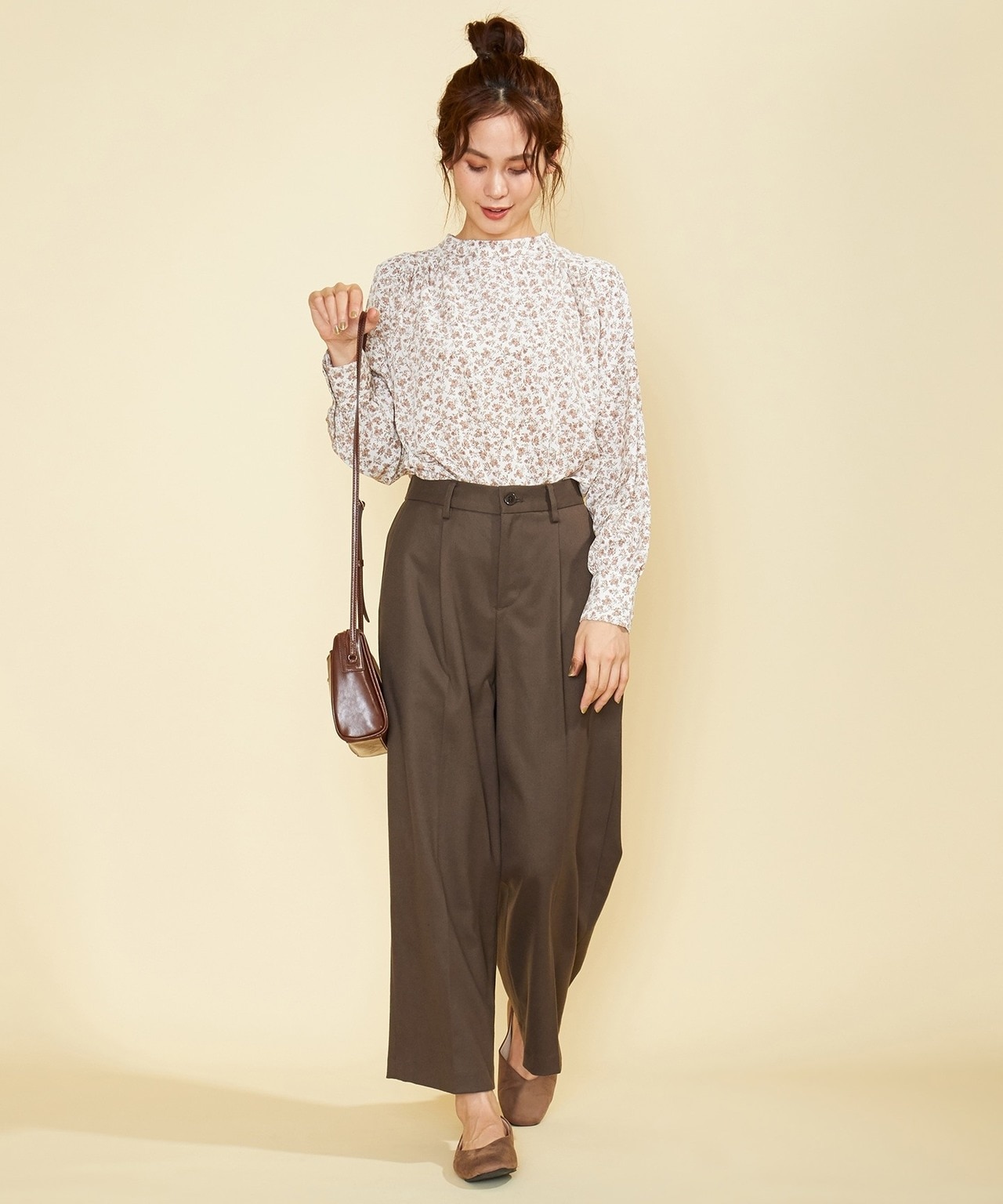 [SALE　今すぐ使える]any FAMのワイドパンツ