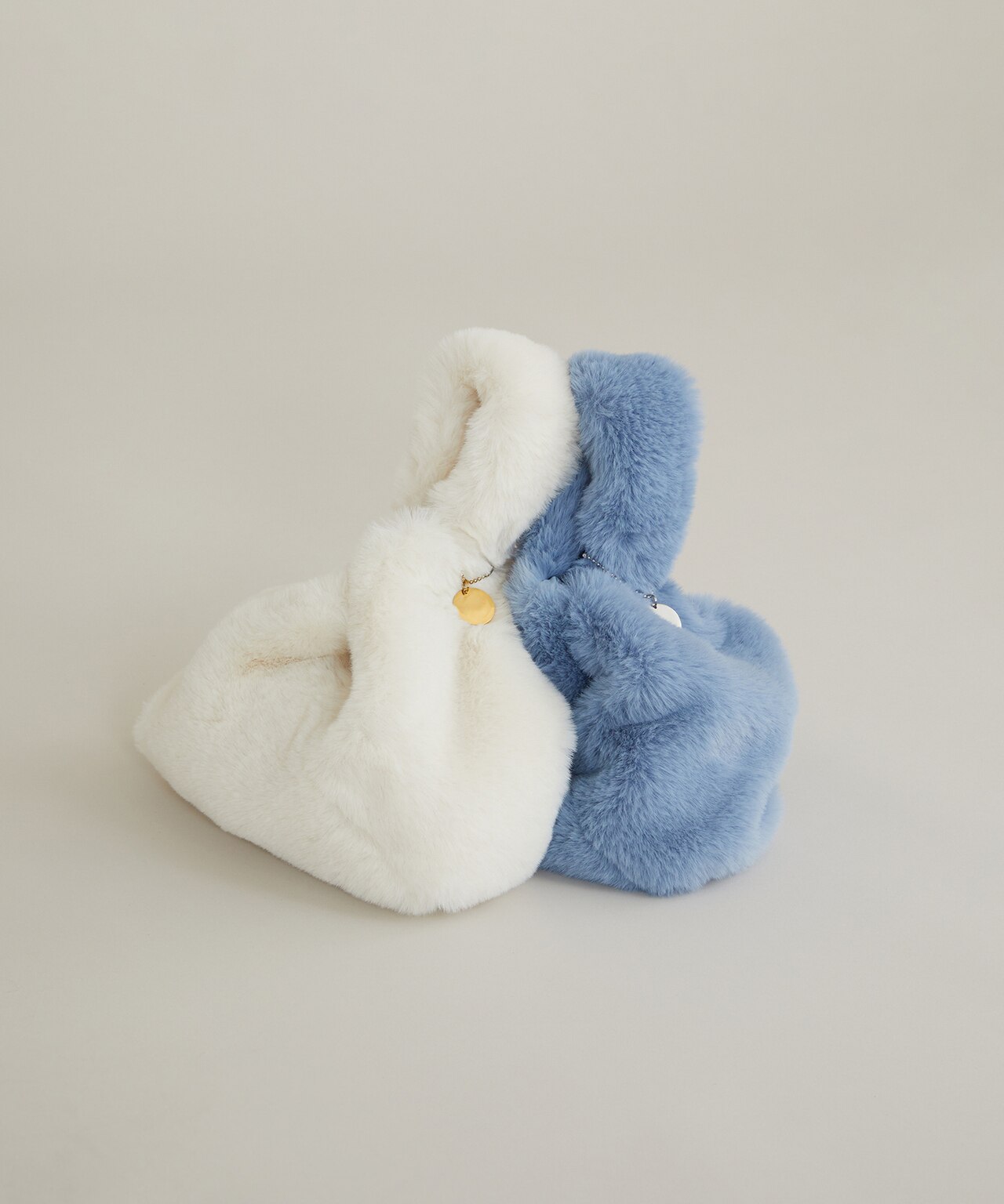 フェイクファーミニ バッグ