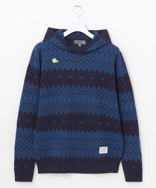 PWCIRCULUS,ピーダブ,PW,ゴルフウエア,おススメ,MENS,フェアアイル,フェアアイルニット,ニット,ニットフーディ,ゴルフアウター,クリスマスギフト,プレゼント選び,ゴルフプレー