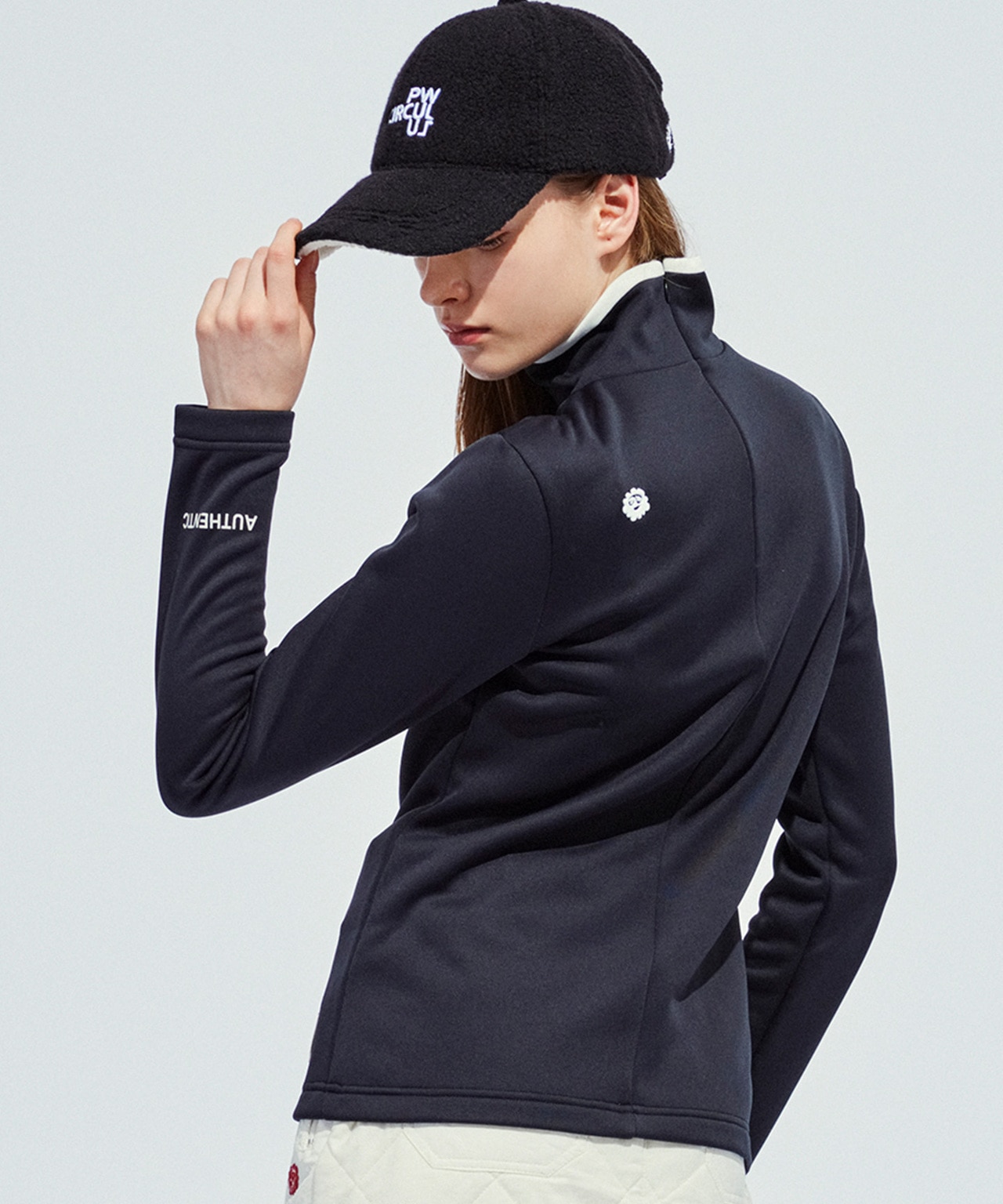 PWCIRCULUS,ピーダブ,PW,ゴルフウエア,おススメ,WOMENS,LADIES,裏起毛カットソー,ゴルフカットソー,クリスマスギフト,プレゼント選び,ゴルフプレー