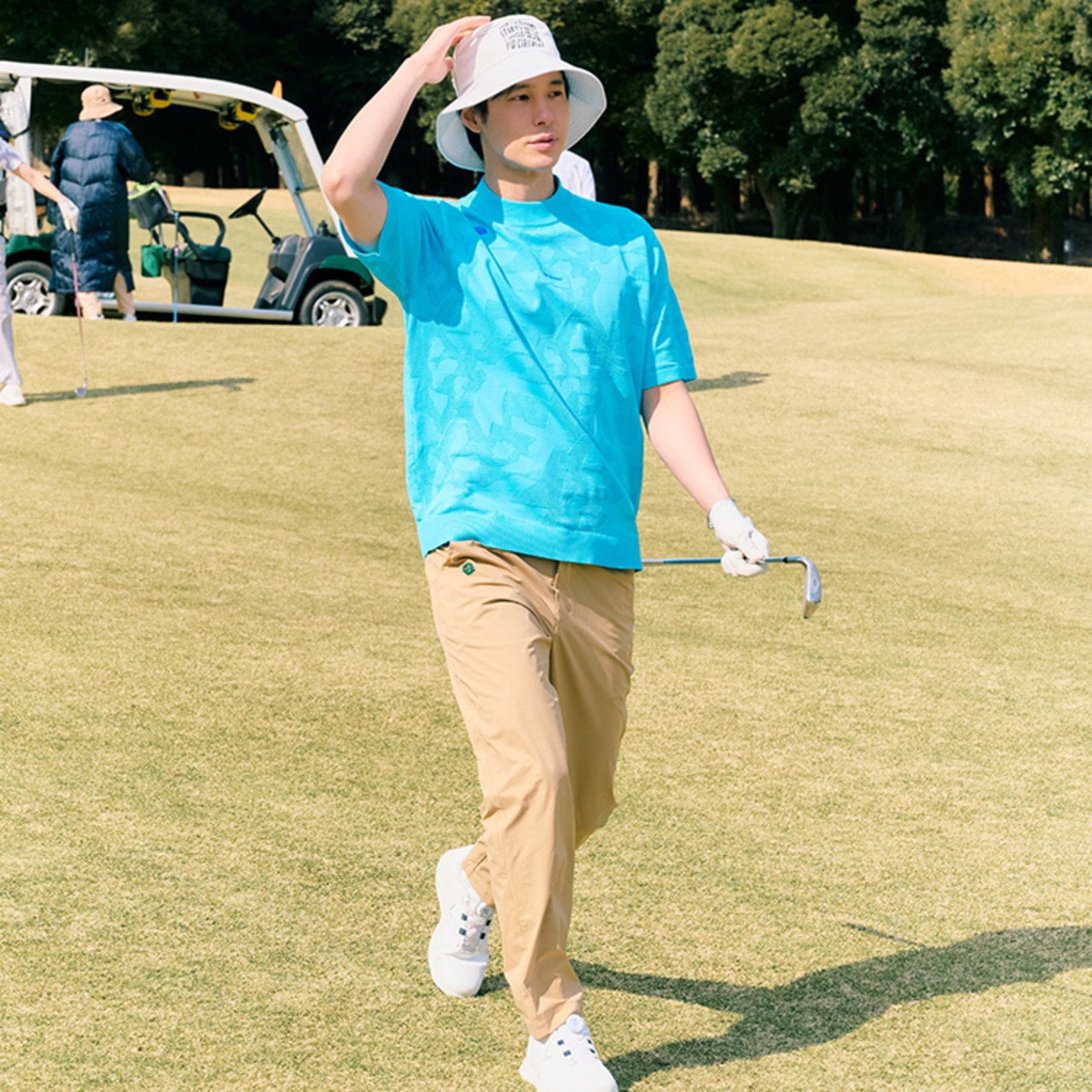 PWCIRCULUS,ピーダブ,PW,ゴルフウェア,パンツ,ゴルフパンツ,ボトム,MENS,2026春夏,新作ウェア,機能性,リラクシング,花粉パンツ,テーパードパンツ