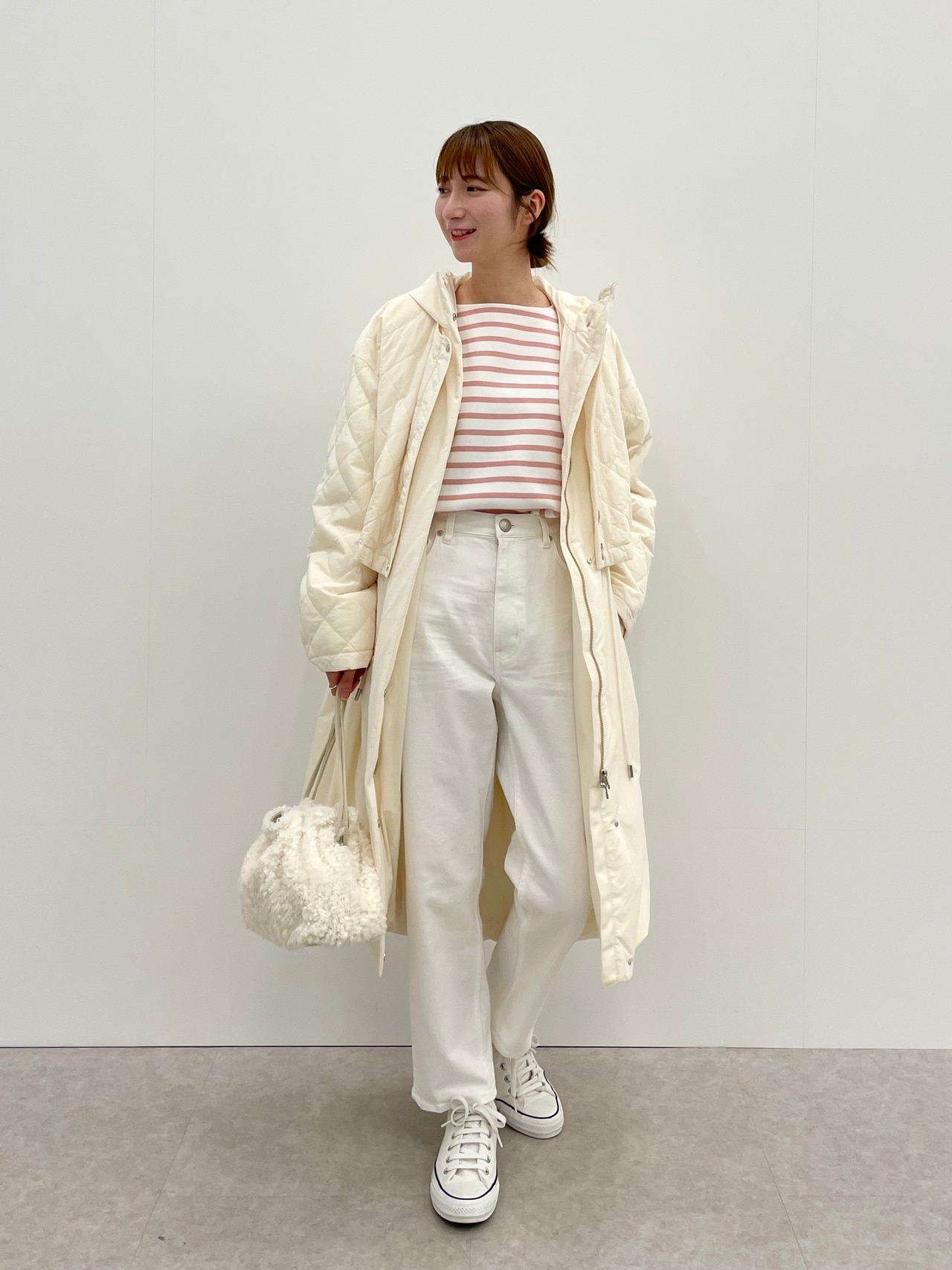 【中村アンさん着用】23区DENIM ワイドテーパード パンツ(番号2E23)