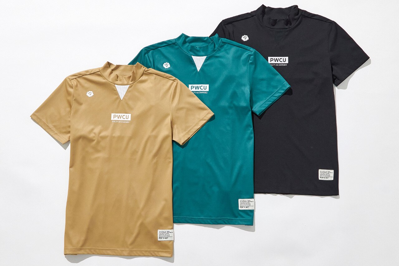 PWCIRCULUS,ピーダブ,PW,ゴルフウエア,WOMENS,ゴルフ,速乾,UV,ストレッチ,KHPQGM0508,メッシュ切替,カラーバリエーション