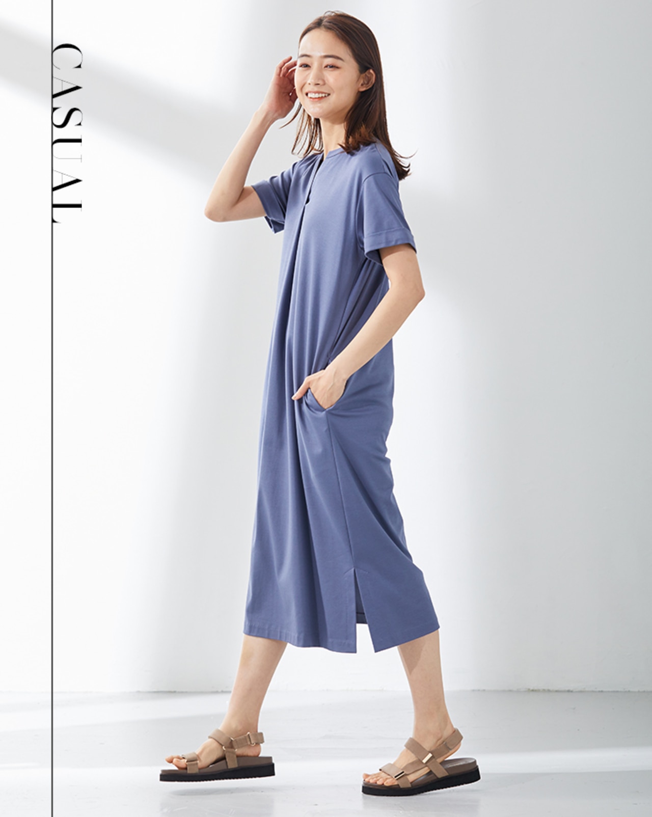 カットソーワンピース