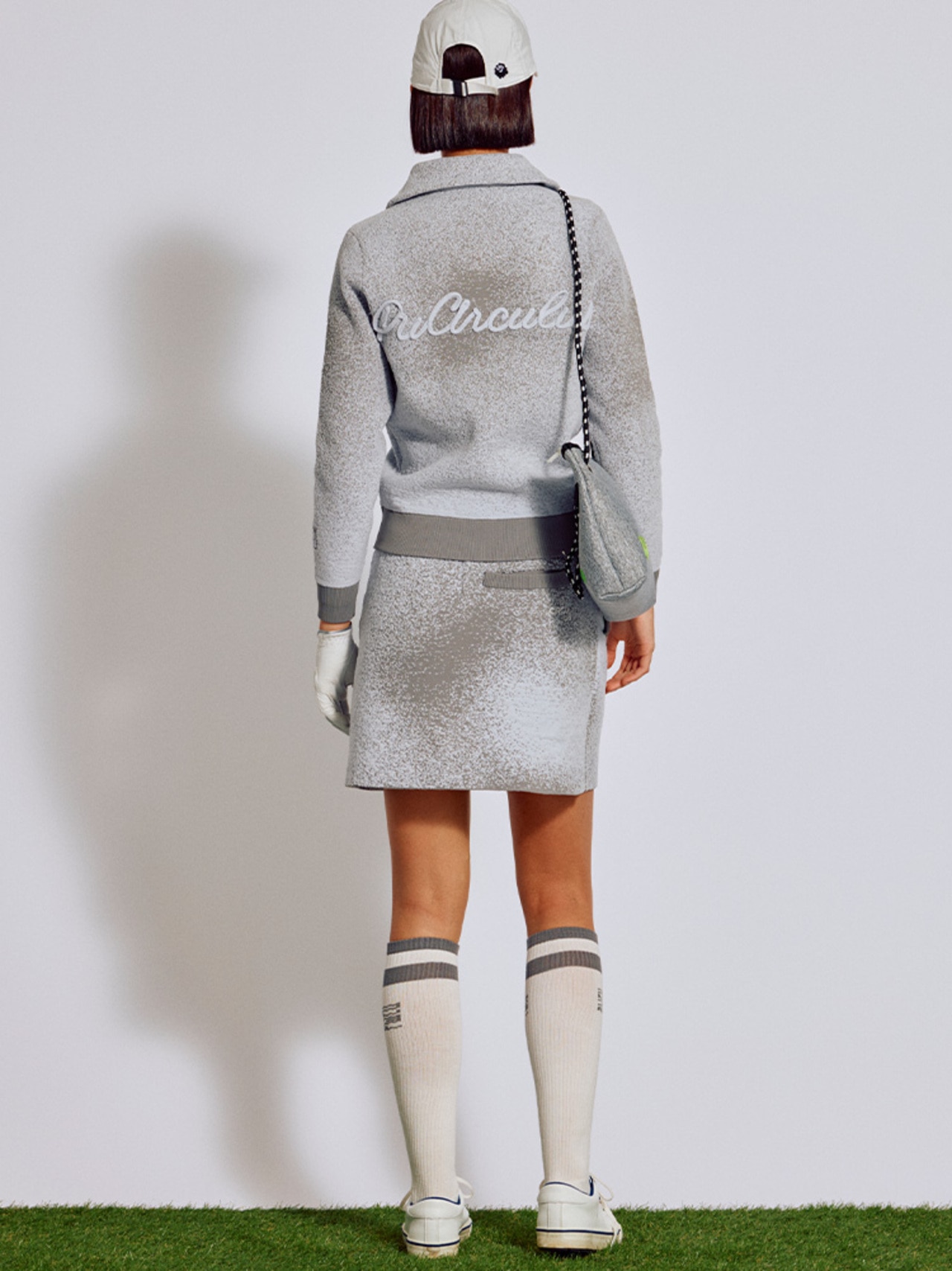 PWCIRCULUS,ピーダブ,PW,ゴルフウエア,ゴルフウェア,気温,最低気温,LADIES,WOMENS,ニット,グラデーションニット