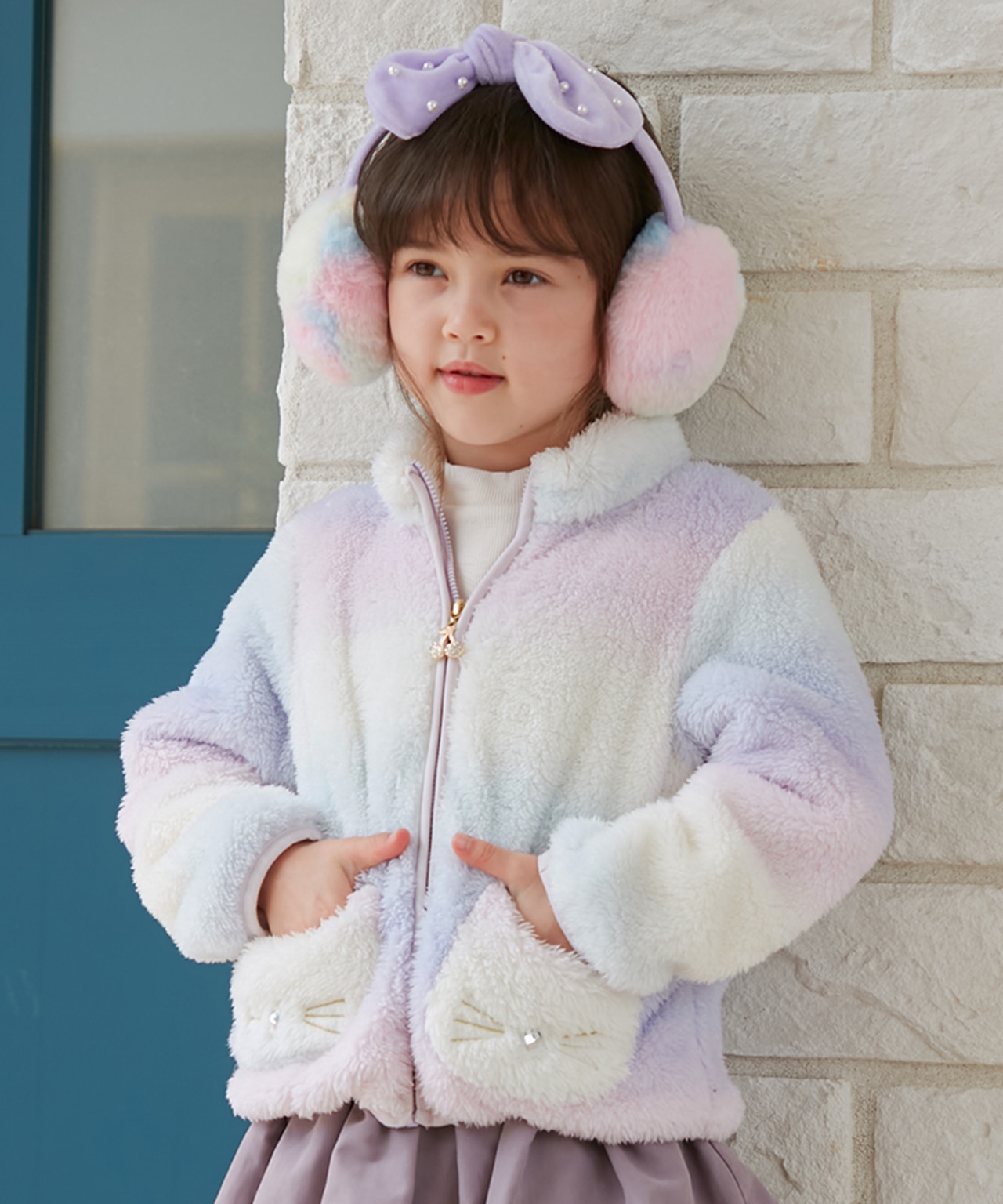 cheer ウールコート フリーサイズ ネストローブ cheer ウールコート