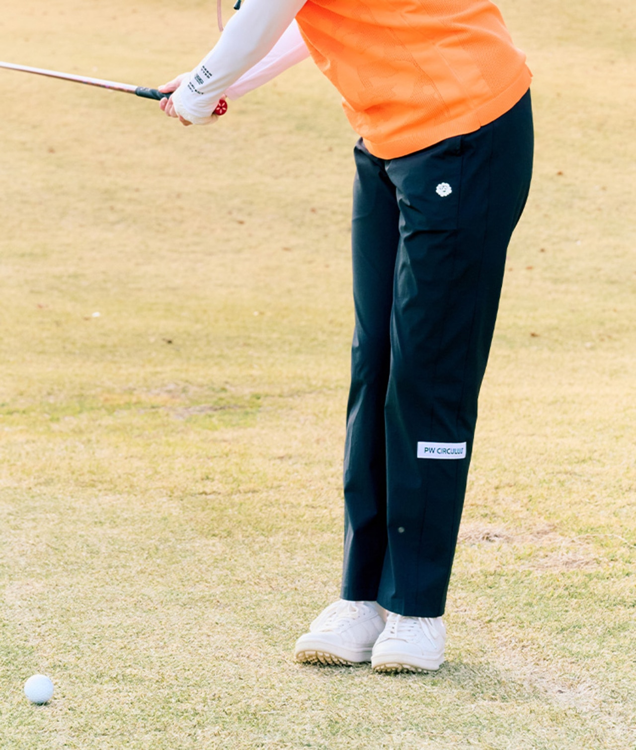 PWCIRCULUS,ピーダブ,PW,ゴルフウェア,パンツ,ゴルフパンツ,ボトム,WOMENS,LADIES,2026春夏,新作ウェア,機能性,ベーシック,スレート,ゴルフ