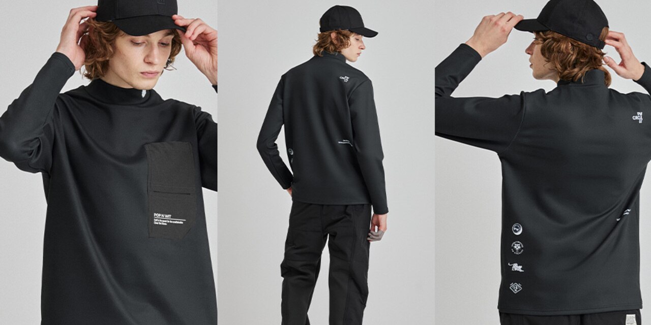 PWCIRCULUS,ピーダブ,PW,ゴルフウエア,おススメ,MENS,阿部プロ,阿部 未悠,ゴルフプレー,撥水,ブルゾン,ストレッチ