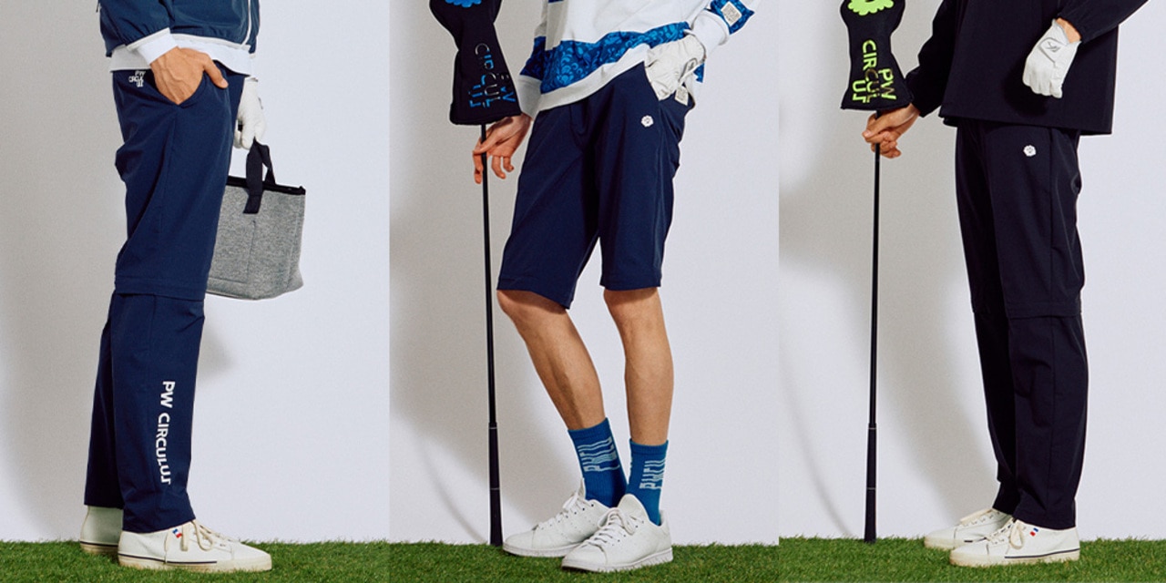 PWCIRCULUS,ピーダブ,PW,ゴルフウエア,MENS,ゴルフ,２WAY,寒暖差,気温24度,気温25度,気温26度,気温27度,PPPNGW0321