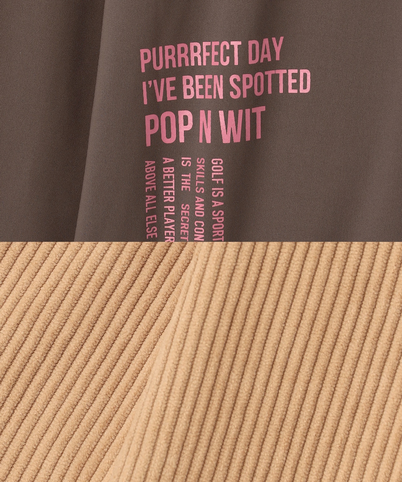 ゴルフ,秋ゴルフ,PWCIRCULUS,ピーダブ,PW,ゴルフウェア,レディース,メンズ,Ladies,mens,永嶋花音,素材写真