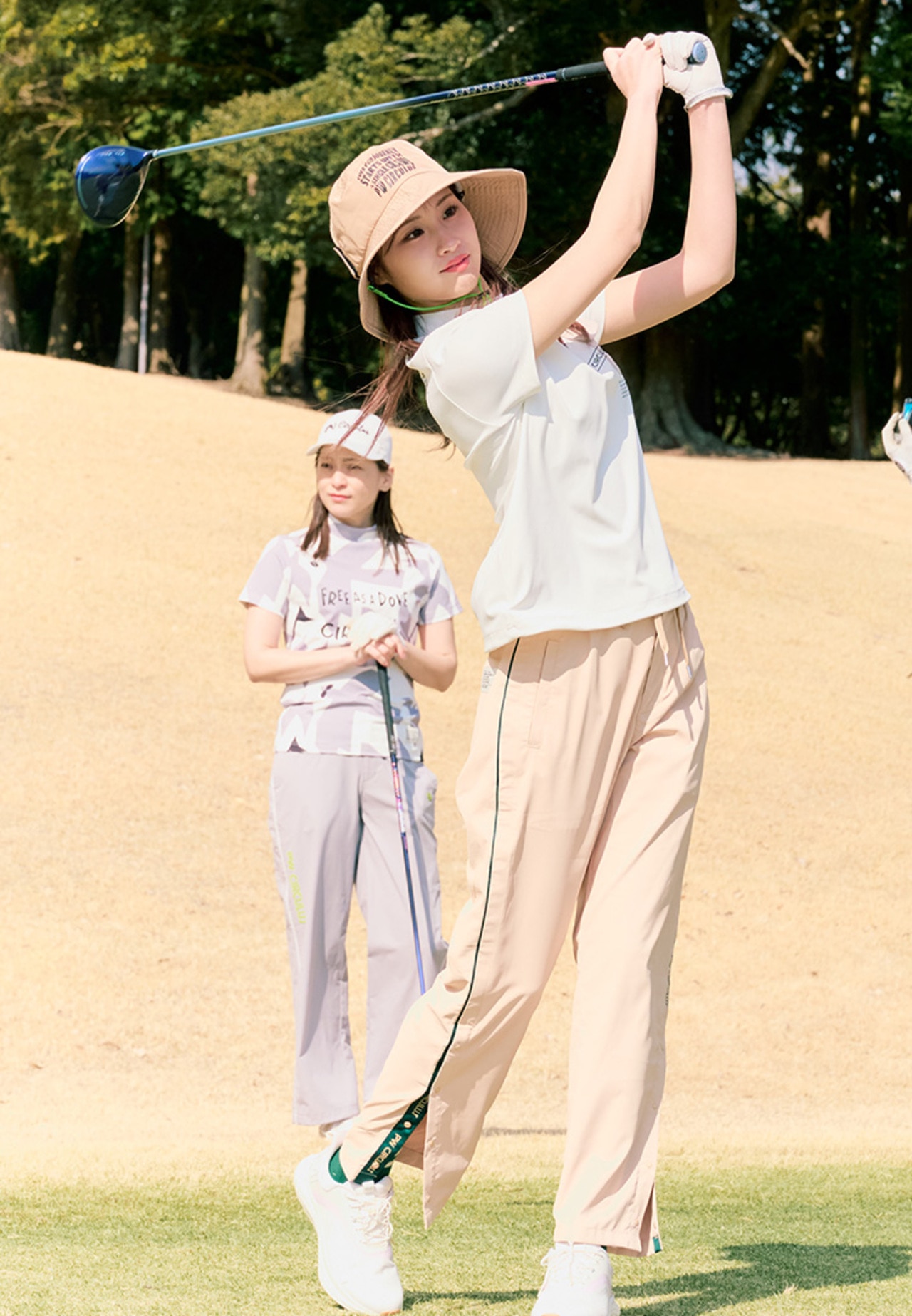 PWCIRCULUS,ピーダブ,PW,ゴルフウェア,パンツ,ゴルフパンツ,ボトム,WOMENS,LADIES,2026春夏,新作ウェア,機能性,美脚パンツ