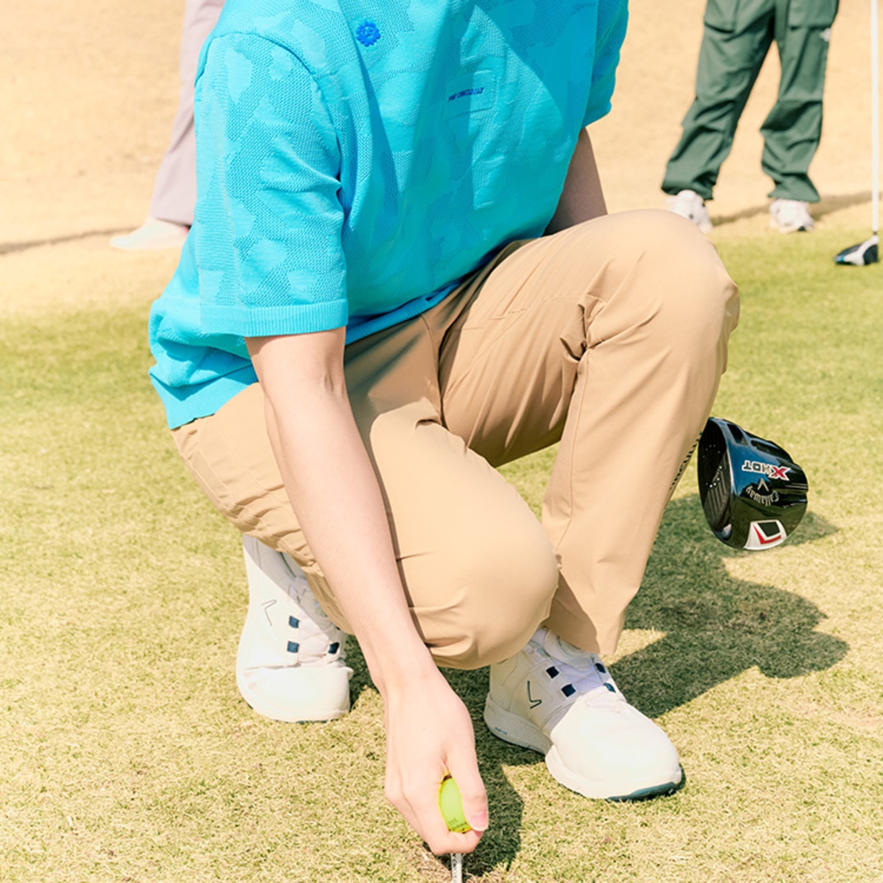 PWCIRCULUS,ピーダブ,PW,ゴルフウェア,パンツ,ゴルフパンツ,ボトム,MENS,2026春夏,新作ウェア,機能性,リラクシング,花粉パンツ,テーパードパンツ