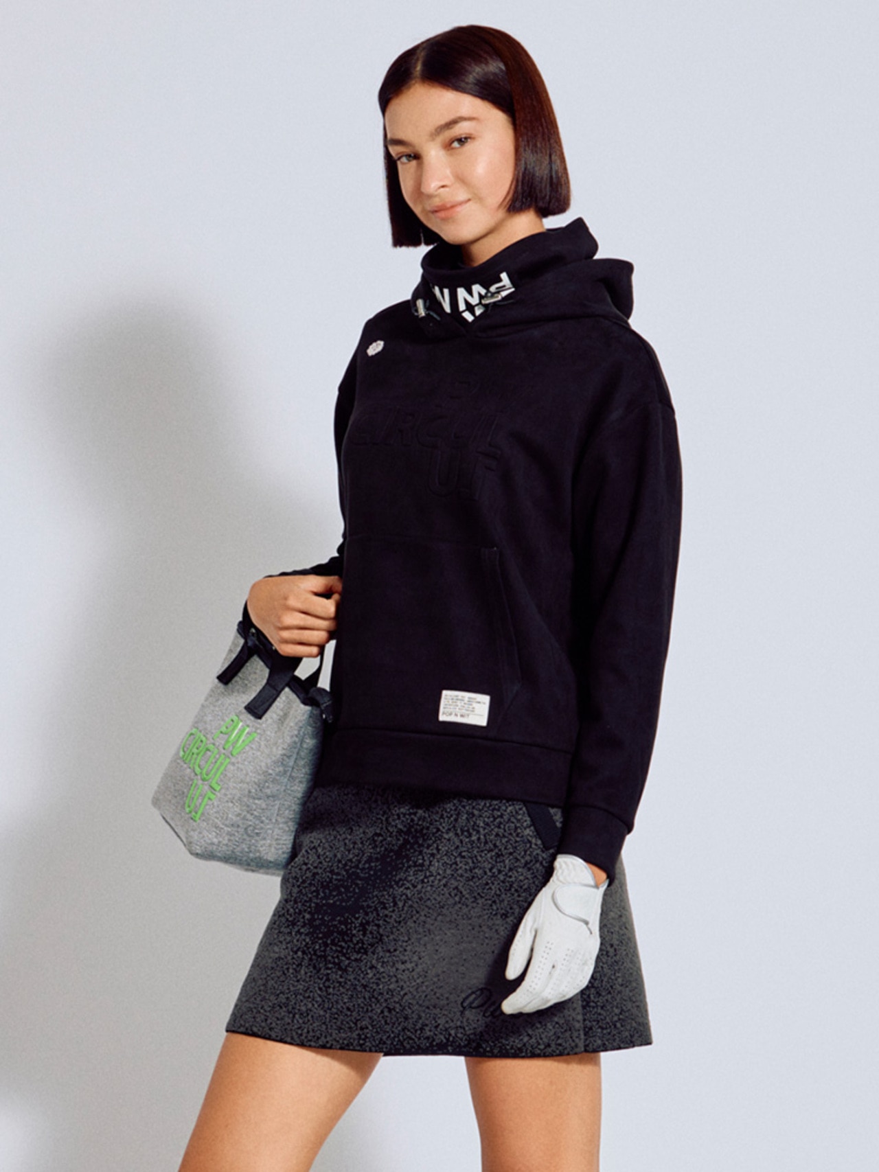 PWCIRCULUS,ピーダブ,PW,ゴルフウエア,おススメ,LADIES,WOMENS,阿部プロ,阿部 未悠,ゴルフプレー,キルティング,キルティングブルゾン,ゴルフウェア