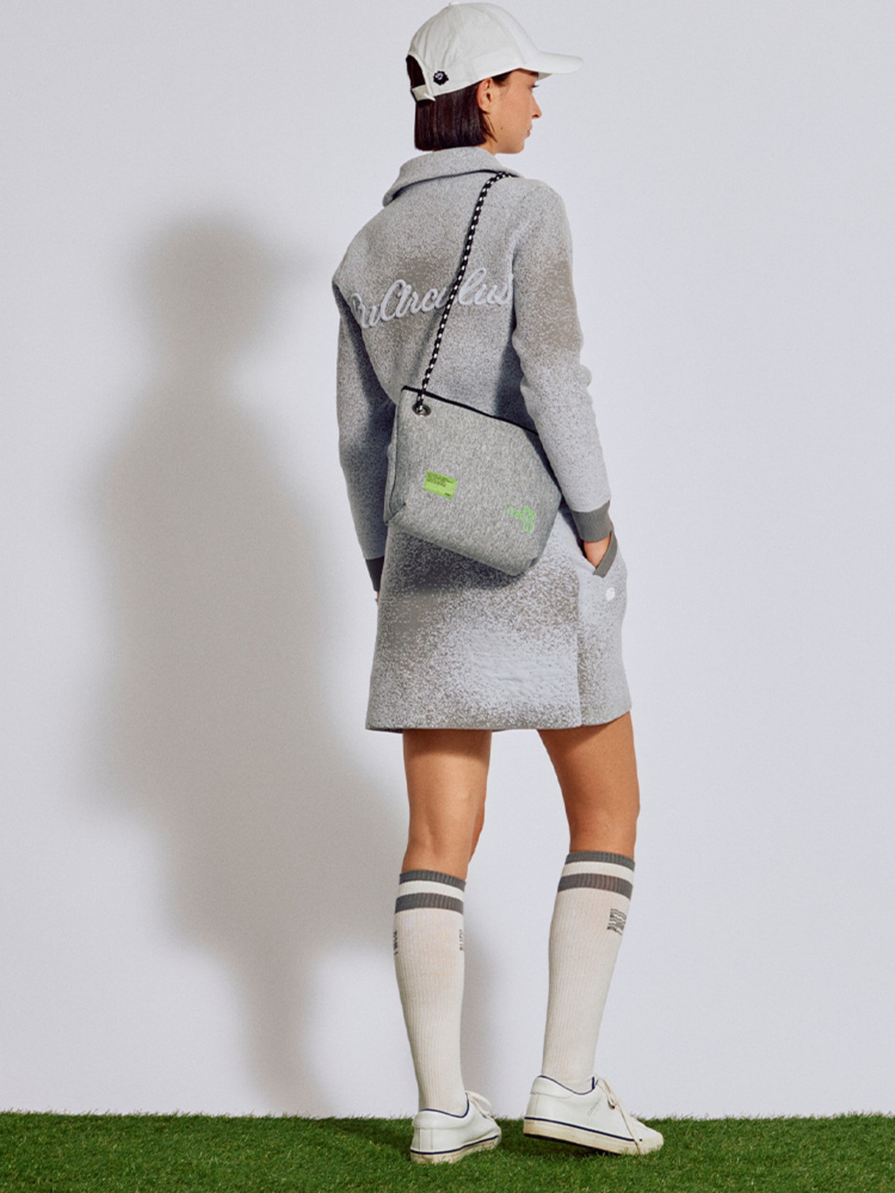 PWCIRCULUS,ピーダブ,PW,ゴルフウエア,ゴルフウェア,気温,最低気温,LADIES,WOMENS,ニット,グラデーションニット