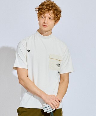 PWCIRCULUS,ピーダブ,PW,ゴルフウエア,モックネック,おススメ,MENS,2025春夏,新作ウエア,ポケットT
