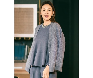 ラメカーディガン