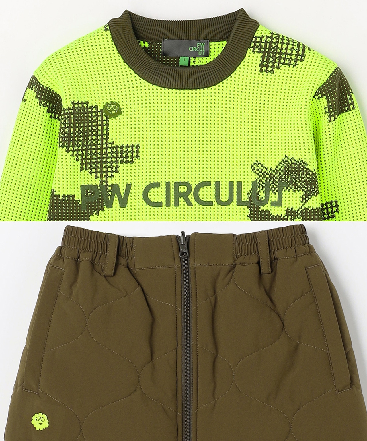 ゴルフ,秋ゴルフ,PWCIRCULUS,ピーダブ,PW,ゴルフウェア,レディース,メンズ,Ladies,mens,永嶋花音,ウェア着用カット01