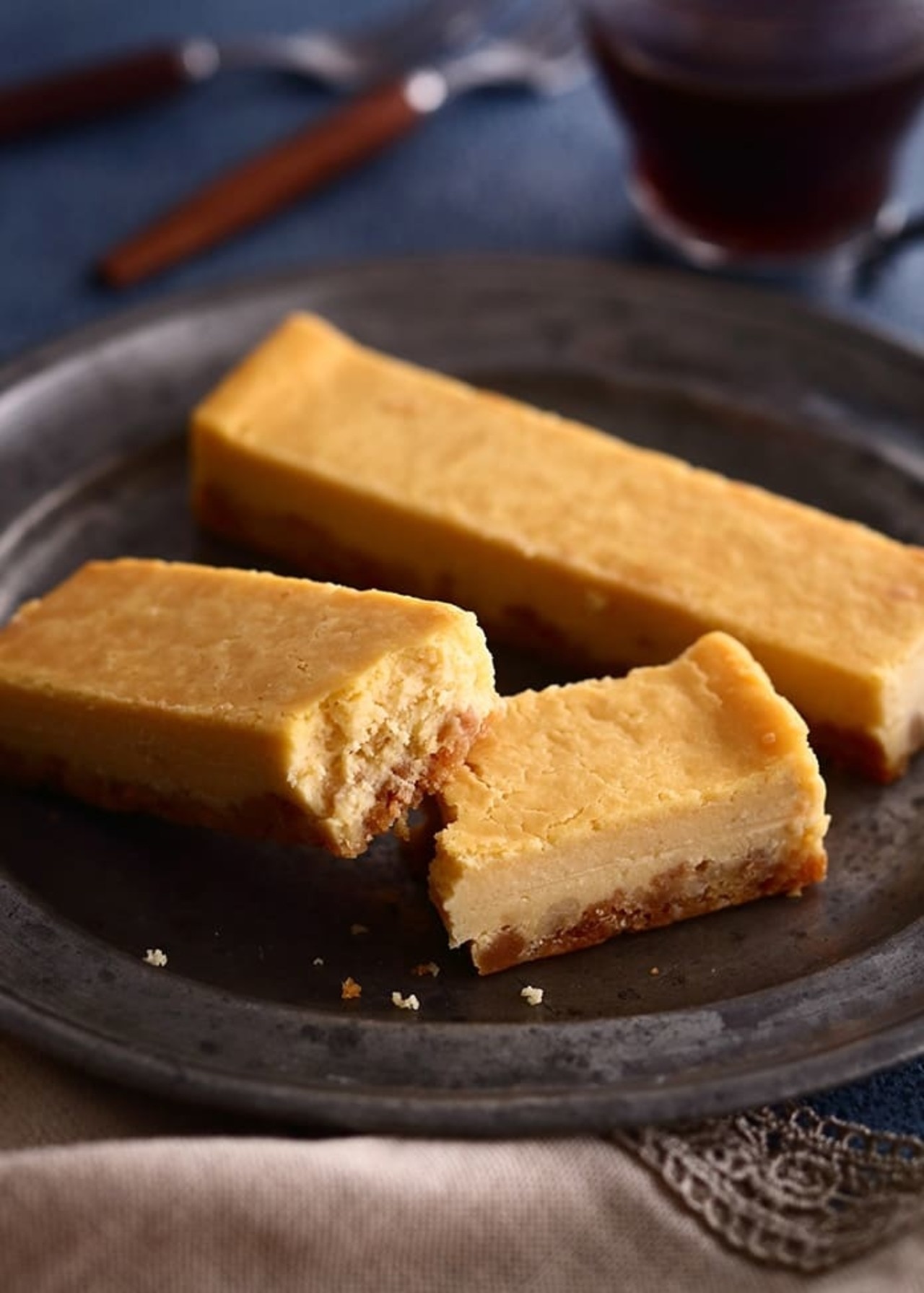 ヘルシーなチーズケーキ