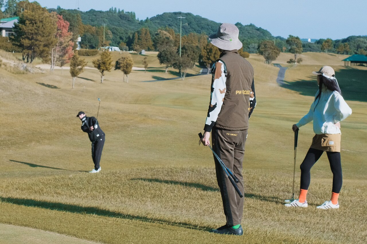PWCIRCULUS,ピーダブ,PW,ゴルフウエア,POP&WIT&TRIP,佐賀の旅,天山カントリークラブ