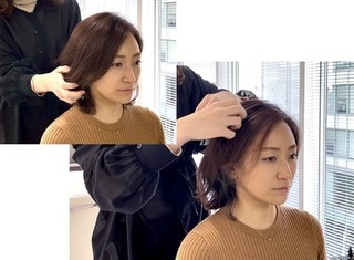 【スタッフ直伝！】productワックスでスタイリング、Let's スタイリング！！