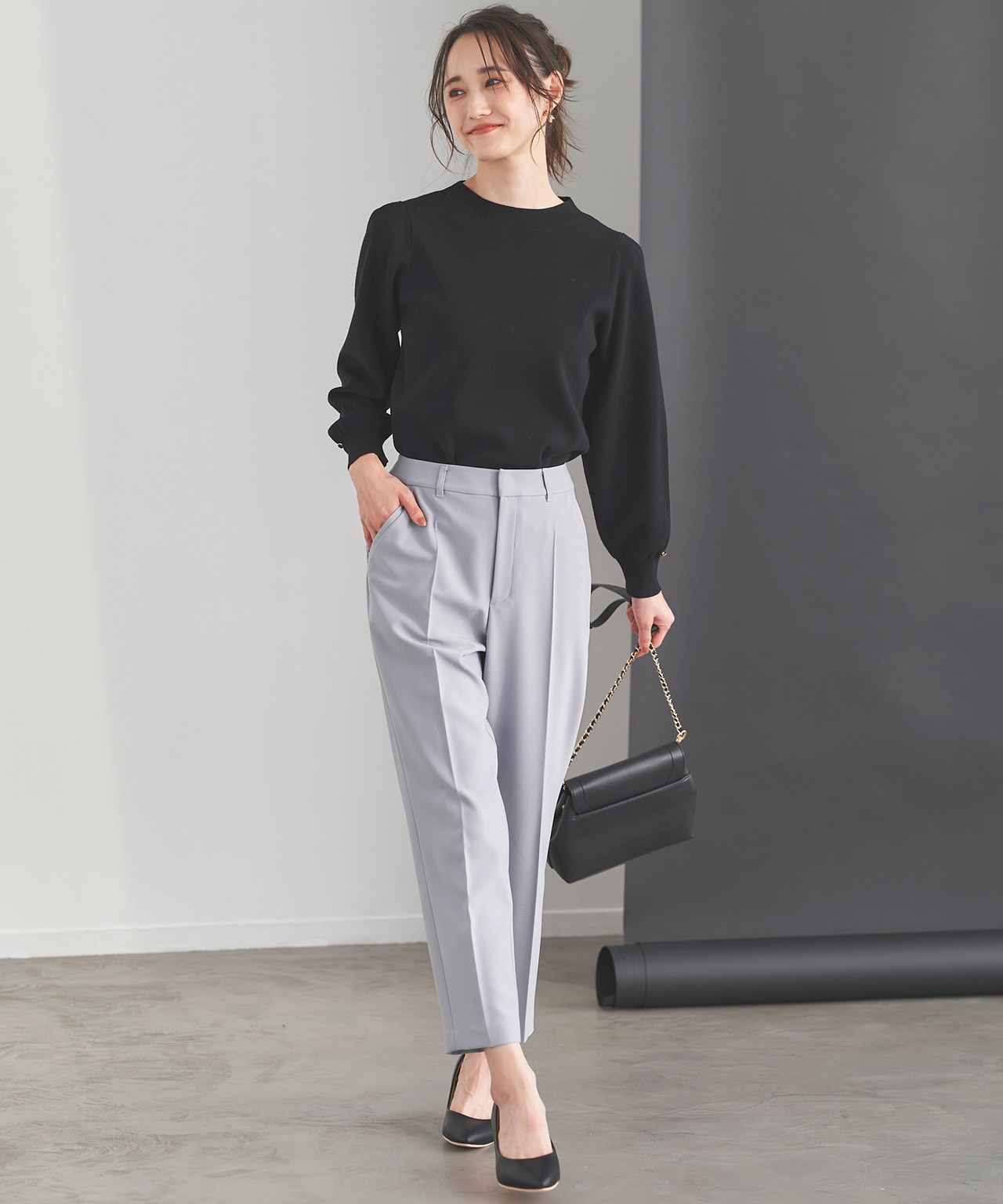 なめらかな肌触りでココロ躍る♪チョコレートカラーニット