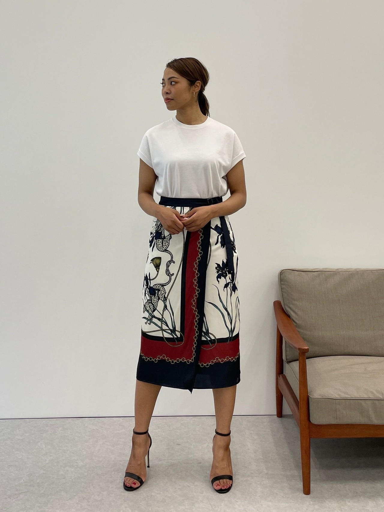 【ONWARD MAG】ボリュームコットン フレンチスリーブ TEE(番号2K82)