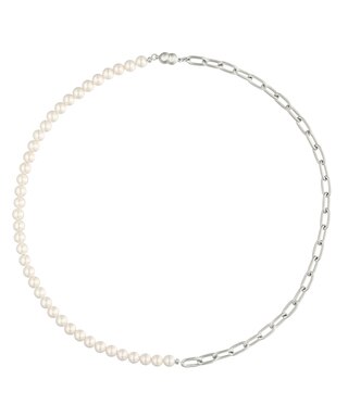 【AFFECT】パール&チェーンネックレス大