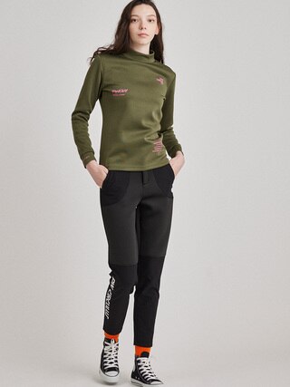 PWCIRCULUS,ピーダブ,PW,ゴルフウエア,おススメ,WOMEN,レディース,阿部プロ,阿部 未悠,ゴルフプレー,パンツ,テーパードパンツ,ストレッチ