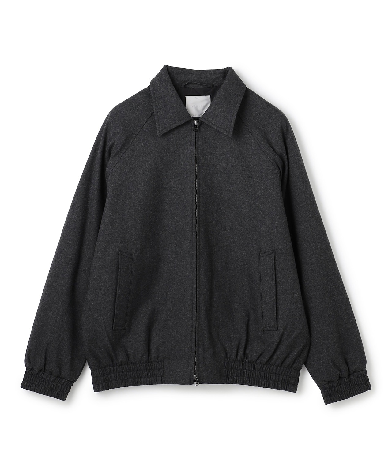 FLANNEL TOUCH 中綿ブルゾン チャコール(004)