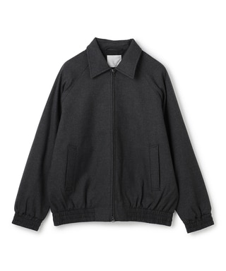 FLANNEL TOUCH 中綿ブルゾン チャコール(004)