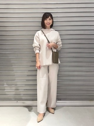 【稲沢朋子さん着用・抗菌防臭/セットアップ対応】テックスブリッドパーカー