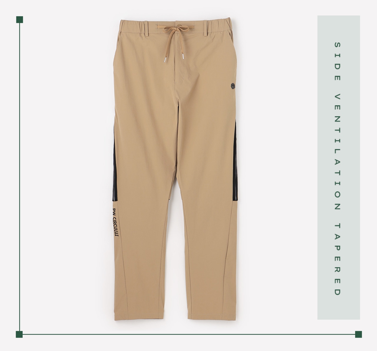 PWCIRCULUS,ピーダブ,PW,ゴルフウエア,モックネック,おススメ,MENS,2025春夏,新作ウエア