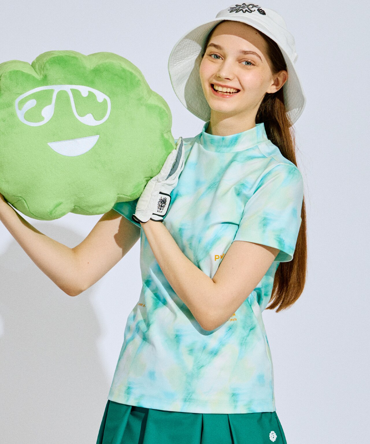 PWCIRCULUS,ピーダブ,PW,ゴルフウエア,モックネック,おススメ,LEDIES,WOMENS,2025春夏,新作ウエア,シャツ