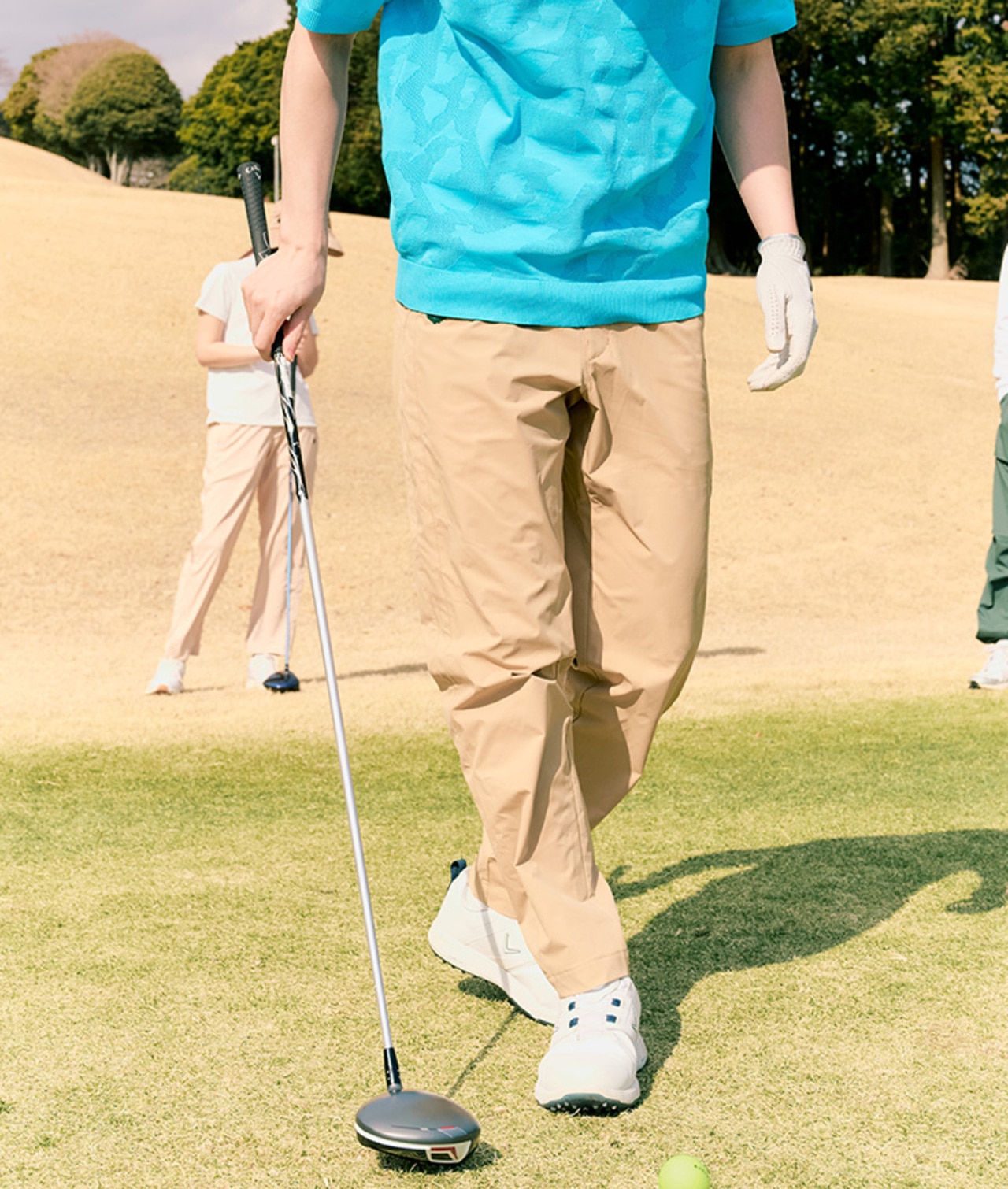 PWCIRCULUS,ピーダブ,PW,ゴルフウェア,パンツ,ゴルフパンツ,ボトム,MENS,2026春夏,新作ウェア,機能性,リラクシング,花粉パンツ,テーパードパンツ