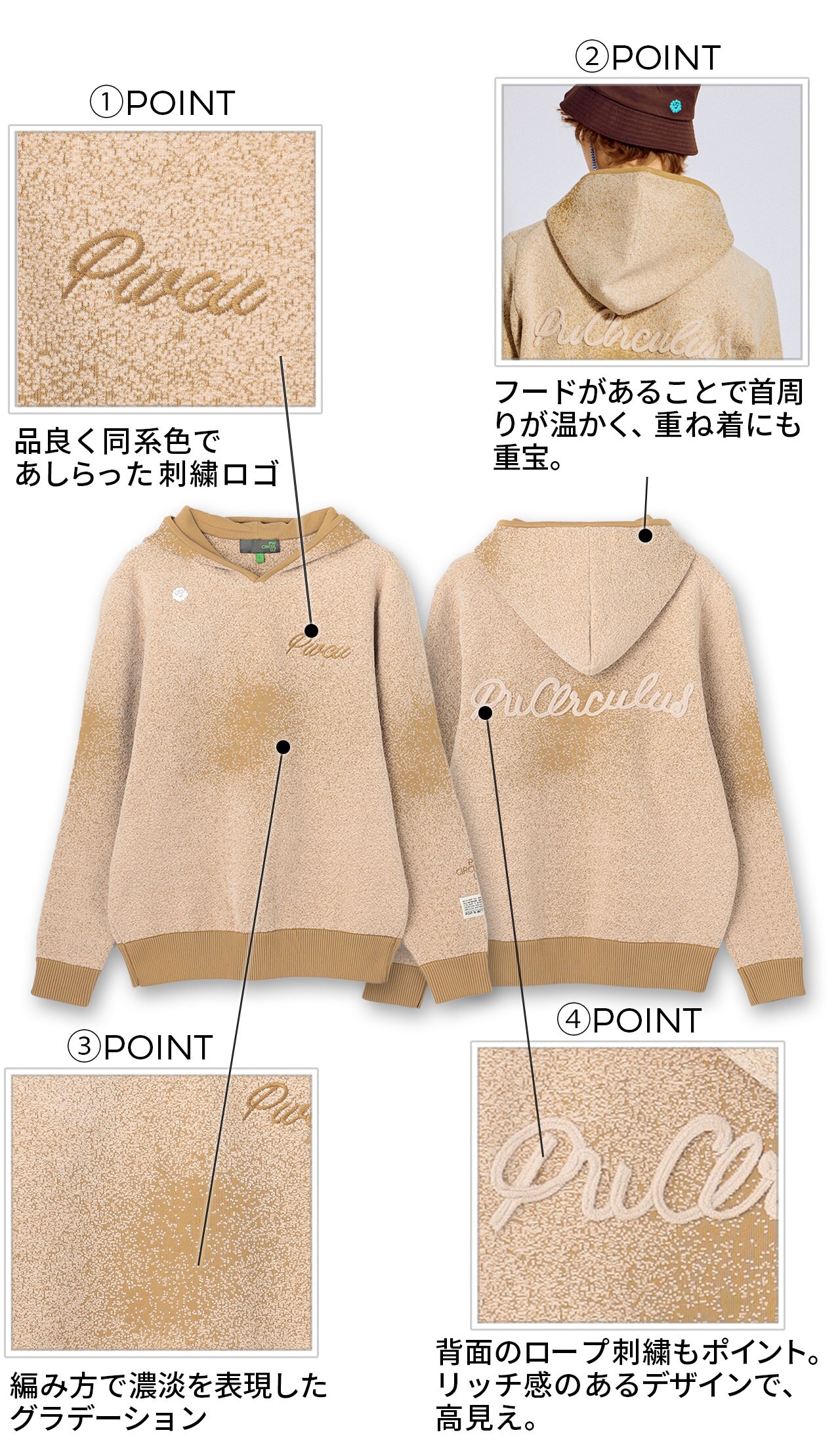 PWCIRCULUS,ピーダブ,PW,ゴルフウエア,おススメ,MENS,阿部プロ,阿部 未悠,ゴルフプレー,キルティング,キルティングブルゾン,ゴルフウェア,ウェアの解剖図