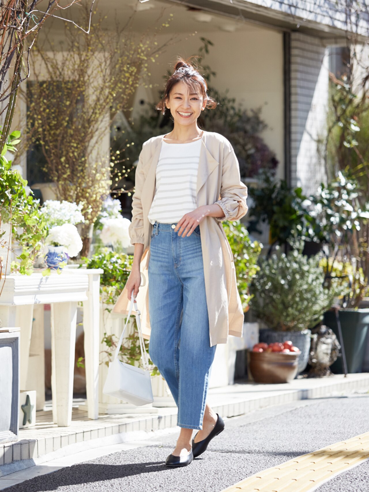 【any FAM】ドロストピケ カーディガン