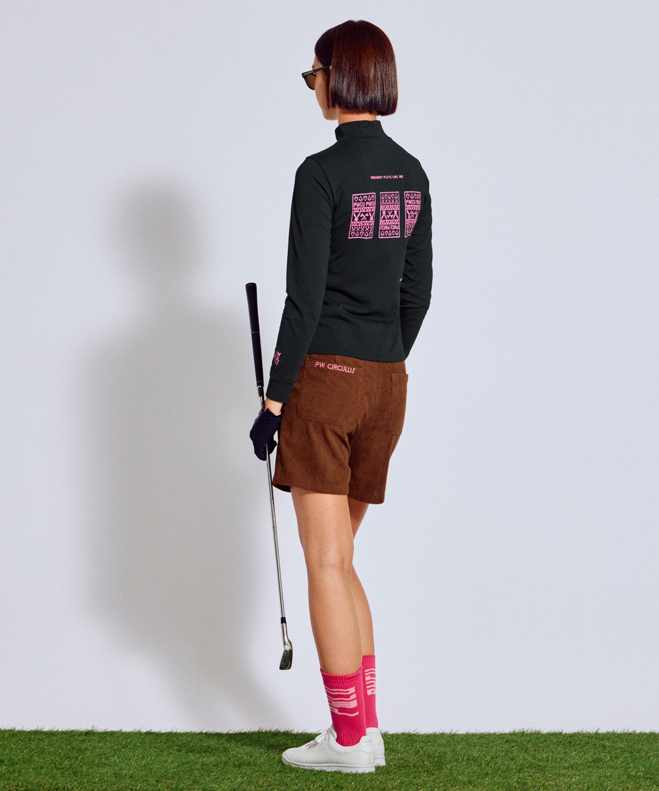 PWCIRCULUS,ピーダブ,PW,ゴルフウェア,モックネック,おススメ,LEDIES,WOMENS,2025秋冬,新作ウェア