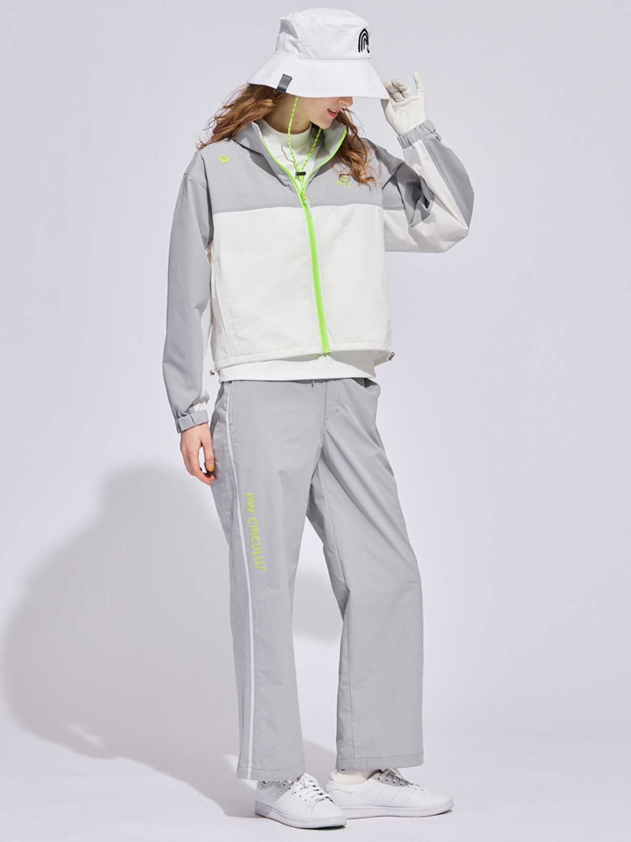 PWCIRCULUS,ピーダブ,PW,ゴルフウェア,ゴルフウェア,春,花粉対策,花粉が付きにくいブルゾン