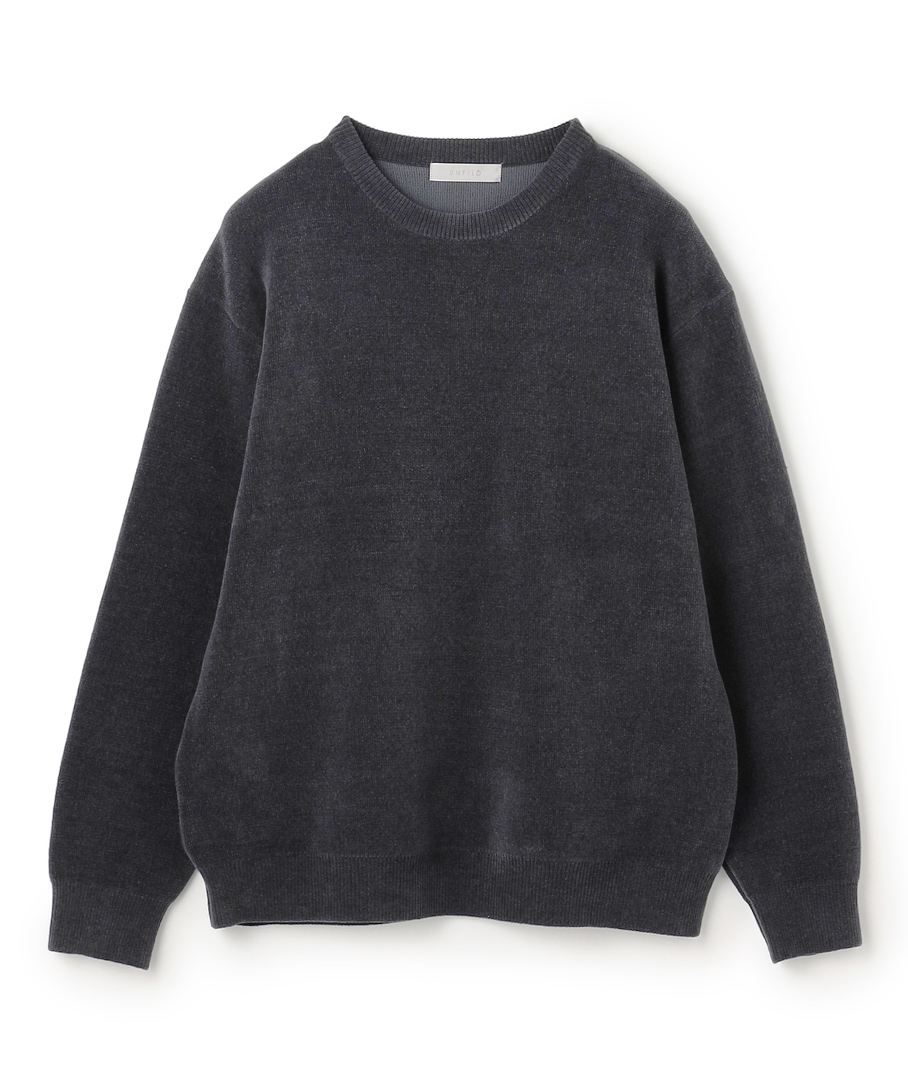 ライトモール ニット チャコールグレー(004)