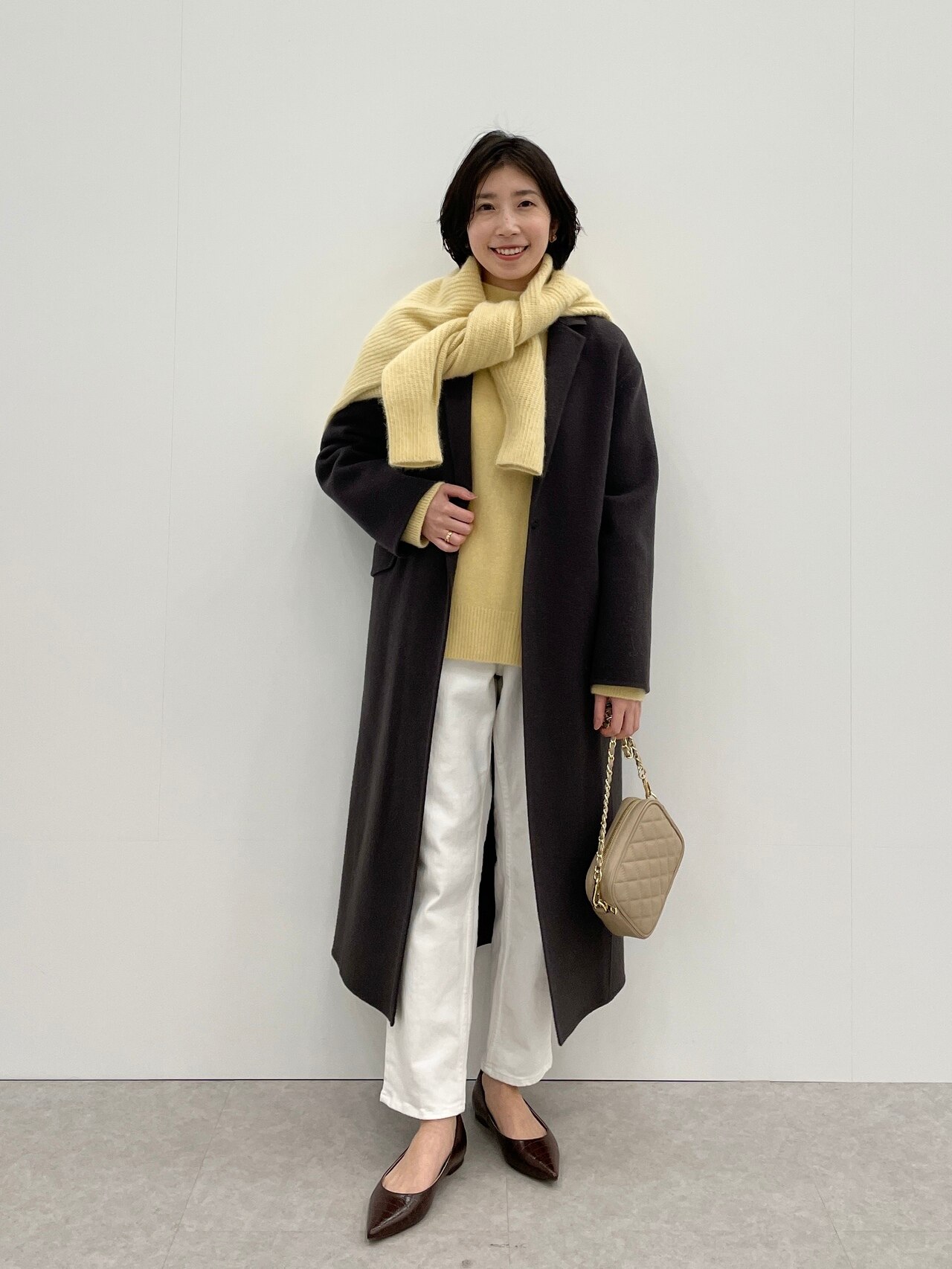 【中村アンさん着用】23区DENIM ワイドテーパード パンツ(番号2E23)