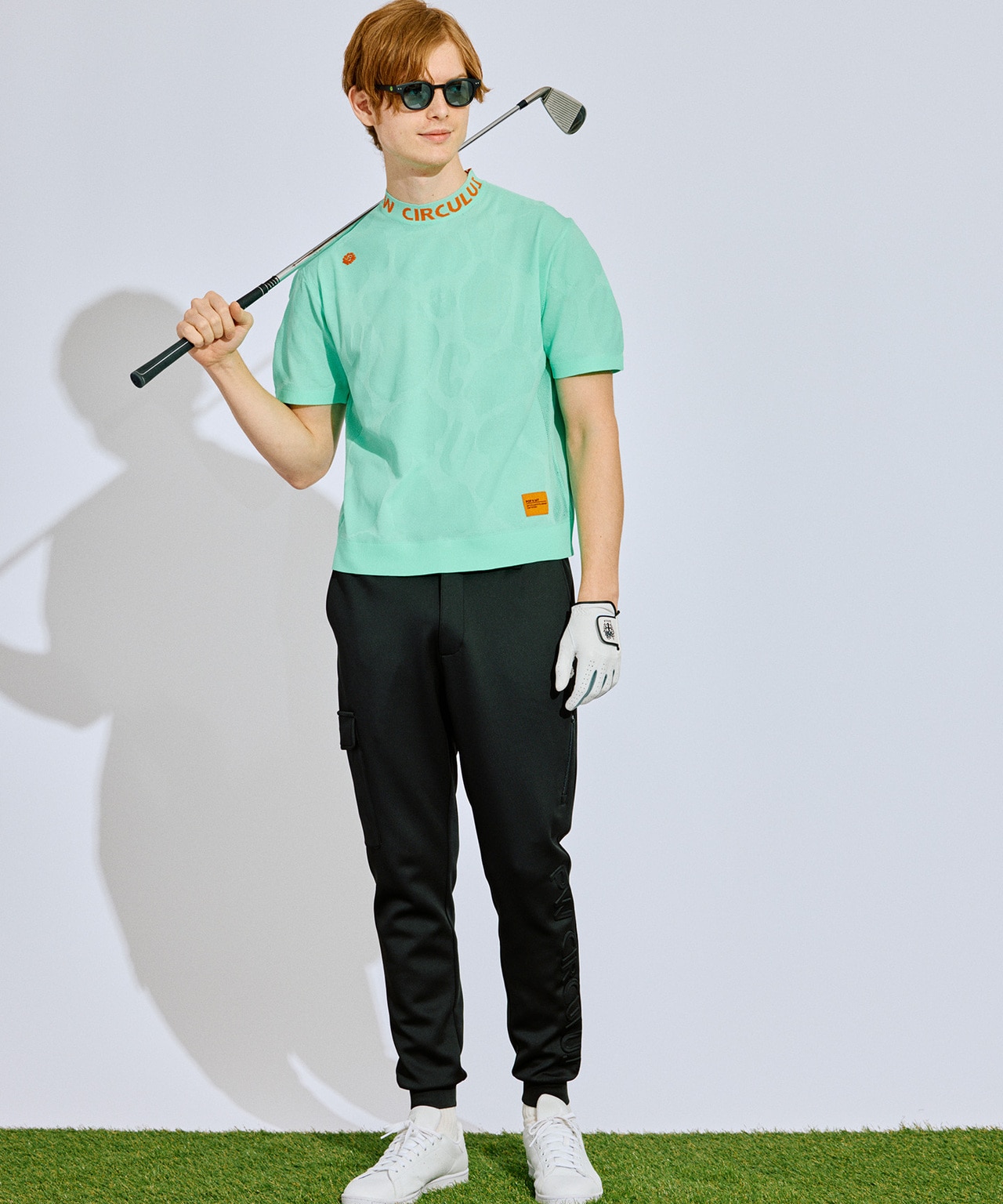 PWCIRCULUS,ピーダブ,PW,ゴルフウエア,モックネック,おススメ,MENS,2025春夏,新作ウエア,ニットモック