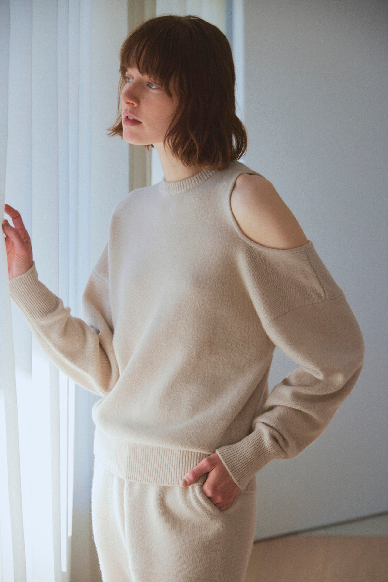Luxury but relaxing Knit 上質なニットで表現するリラックスムード