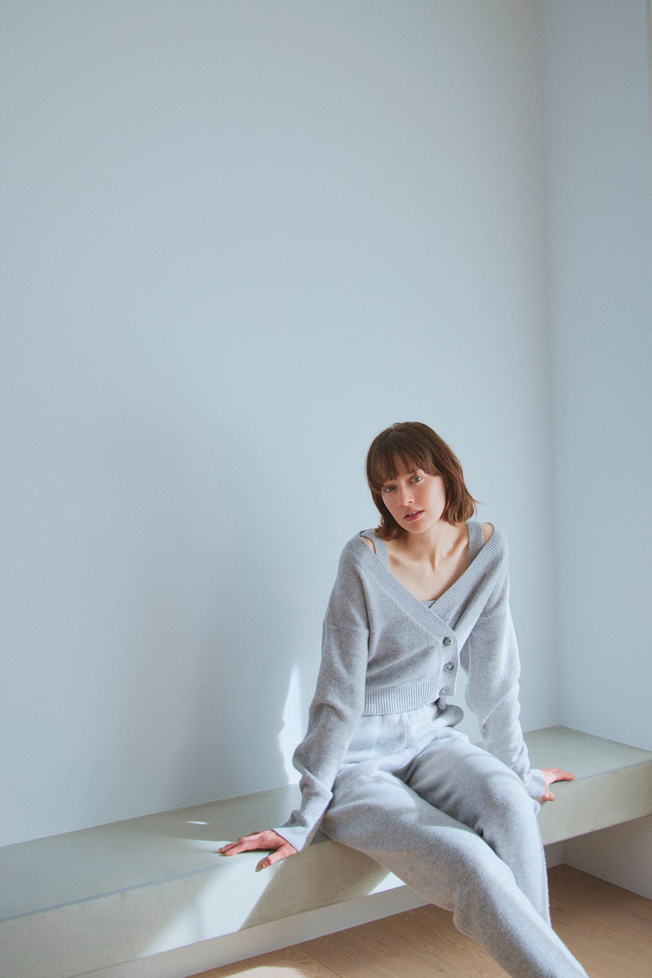 Luxury but relaxing Knit 上質なニットで表現するリラックスムード