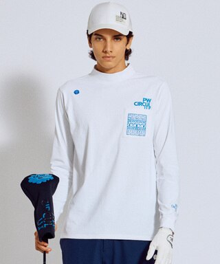 PWCIRCULUS,ピーダブ,PW,ゴルフウェア,モックネック,おススメ,MENS,2025秋冬,新作ウエア