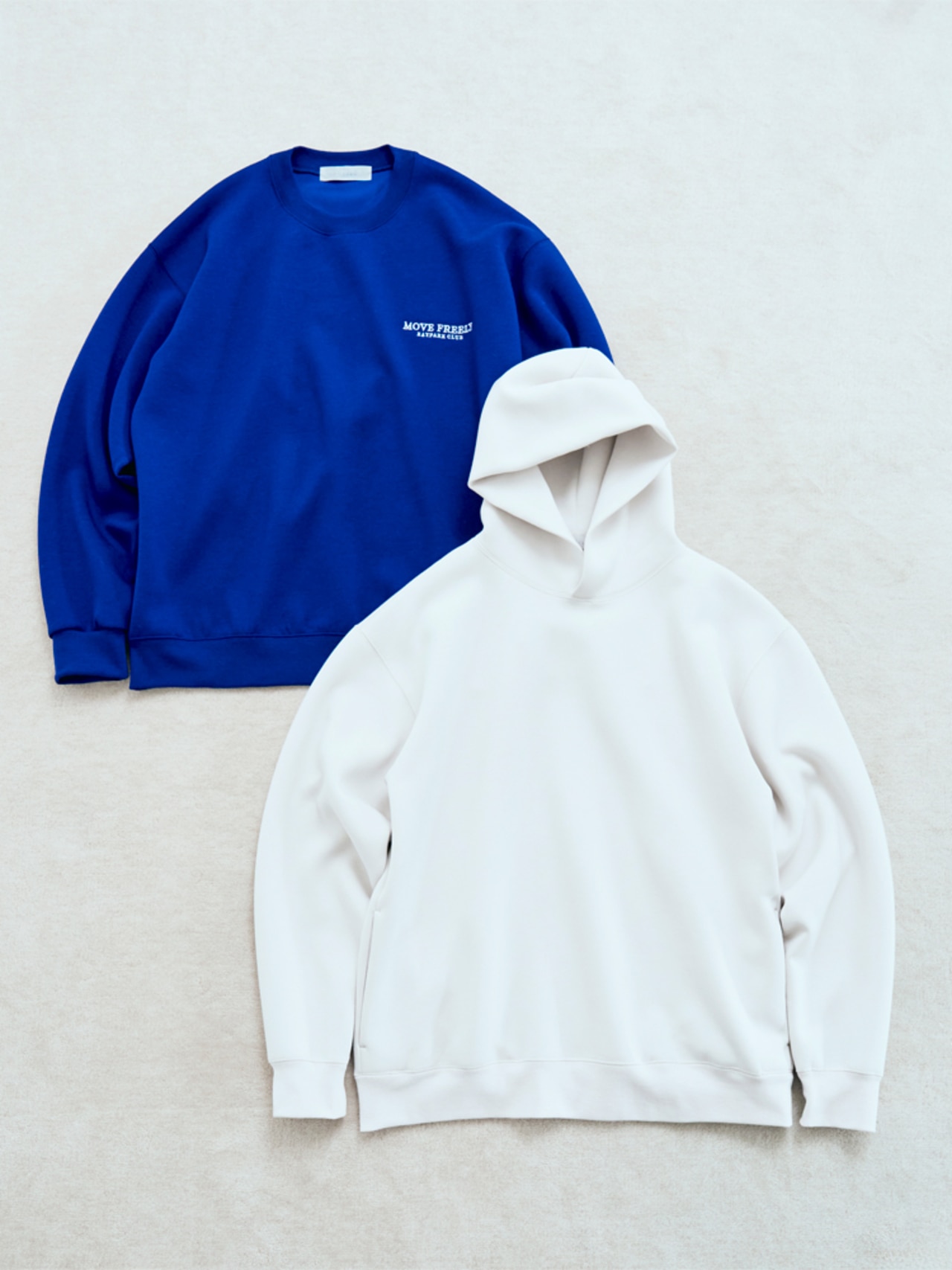 ビューティフォルムジャージーのスウェットとパーカ