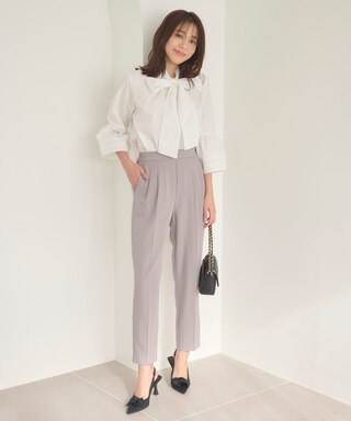 2WAY・リボンタイチュニック ブラウス