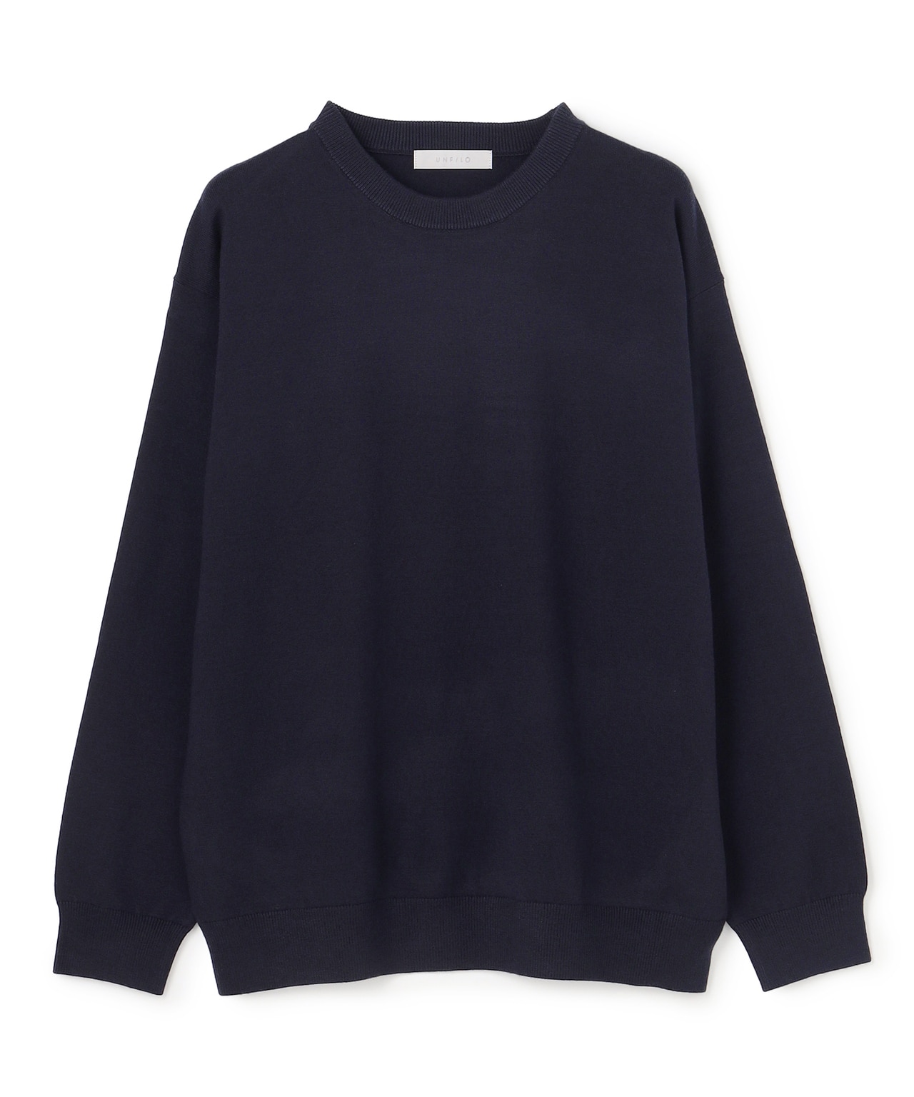 スムースシルキーニット ネイビー(075)