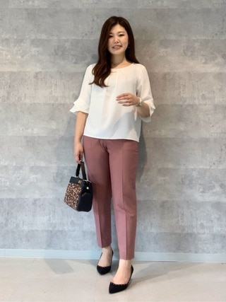 【蓄熱効果】サーモトロン 2WAYストレッチ テーパードパンツ