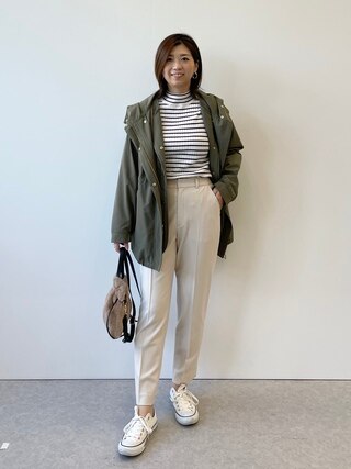 【蓄熱効果】サーモトロン 2WAYストレッチ テーパードパンツ